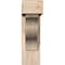 Ekena Millwork Funston Block Smooth Bracket w/ Offset Brace, Douglas Fir, 5 1/2"W x 18"D x 18"H BKT0604X18X18FST05SDF - alternate 2